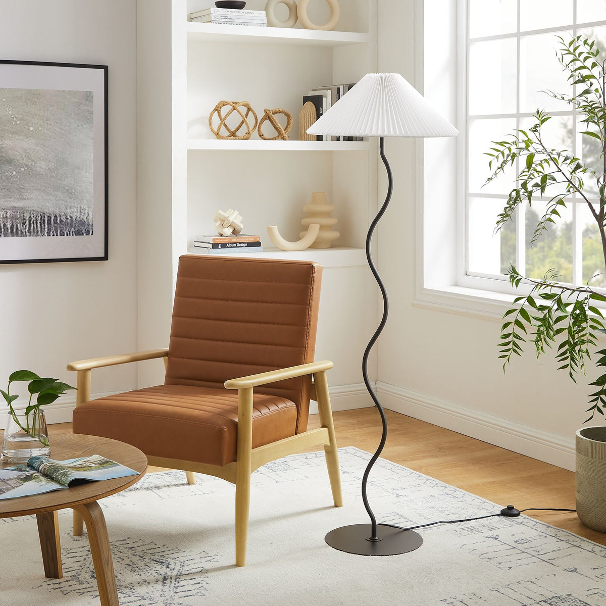 Wave Squiggle Floor Lamp - view 5