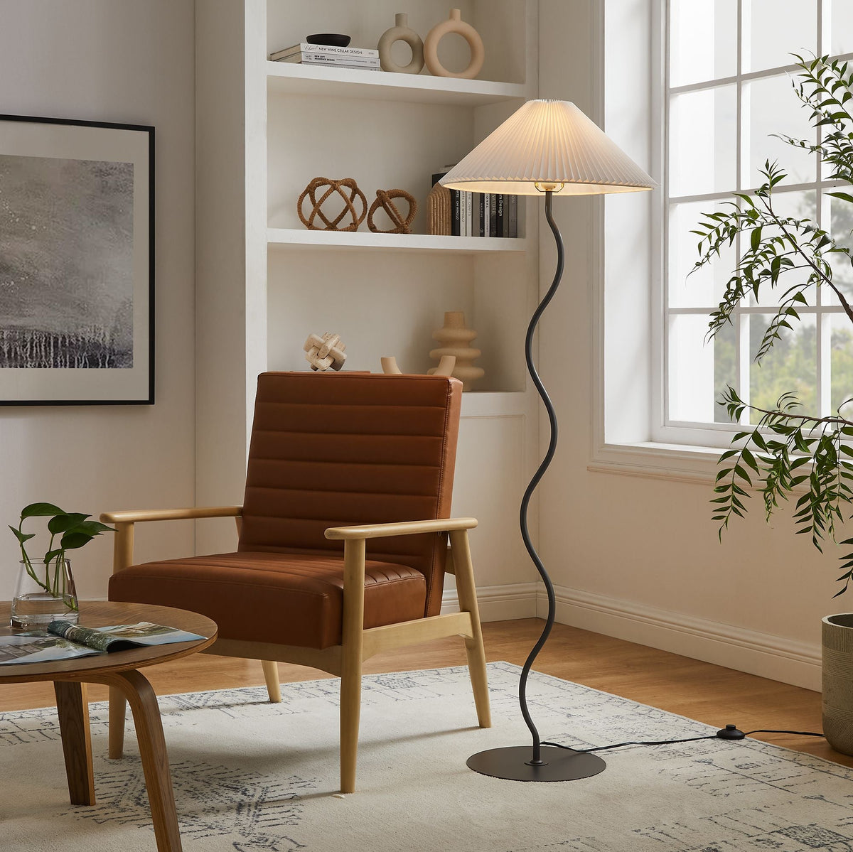 Wave Squiggle Floor Lamp - view 6