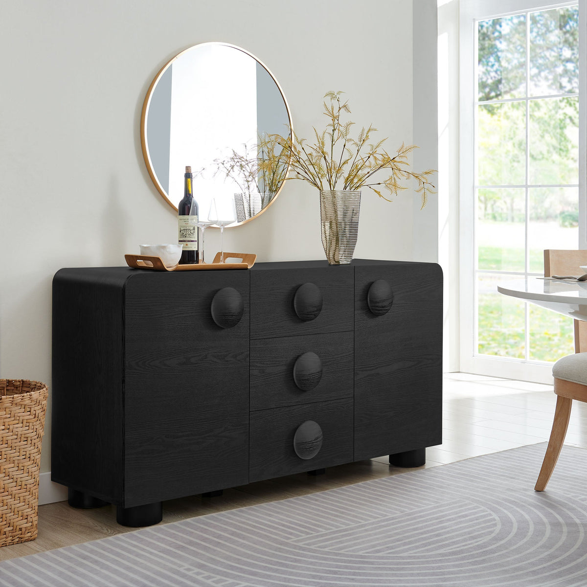 Sonnet 57" Sideboard Storage Cabinet - view 20