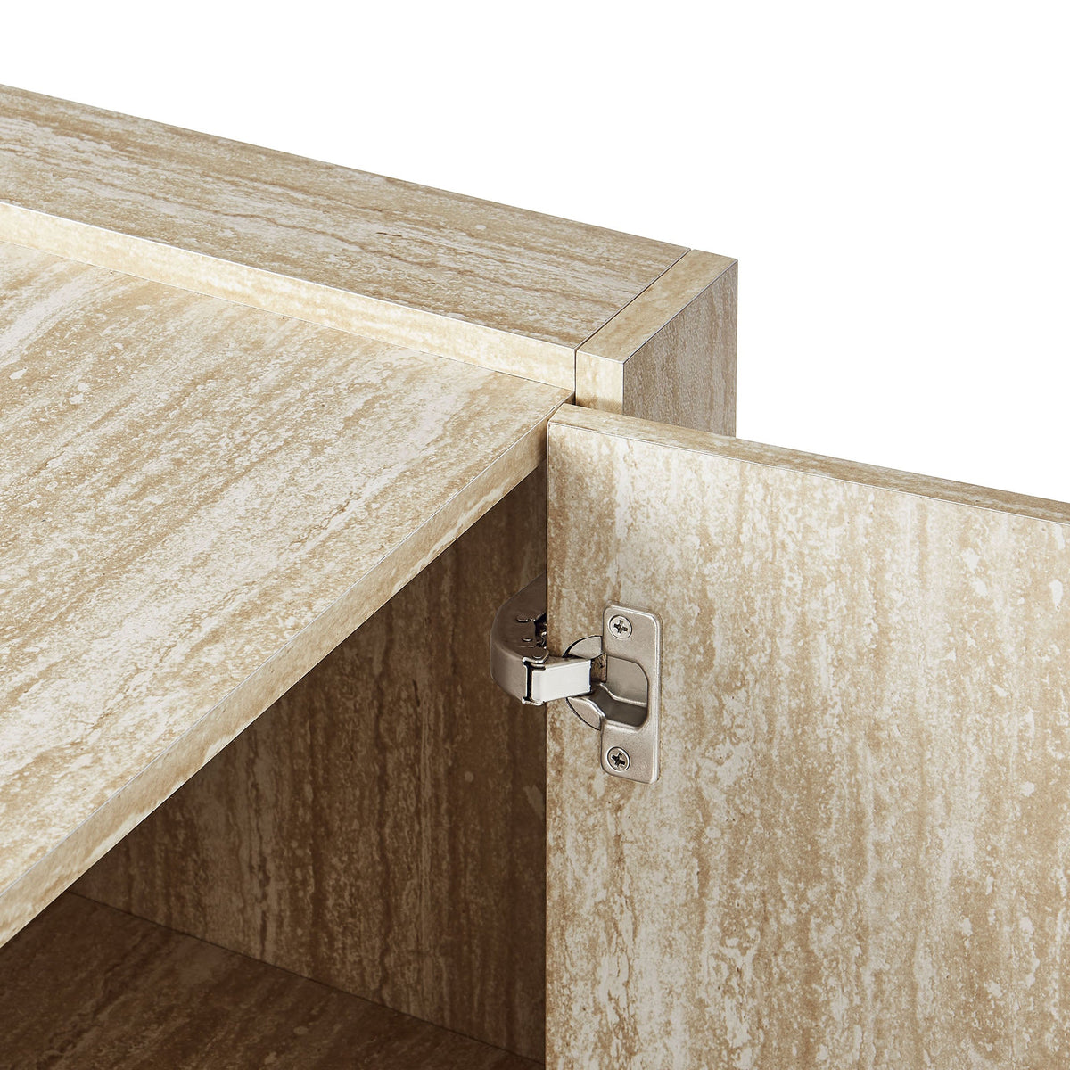 Hollis 59" Travertine Sideboard - view 6