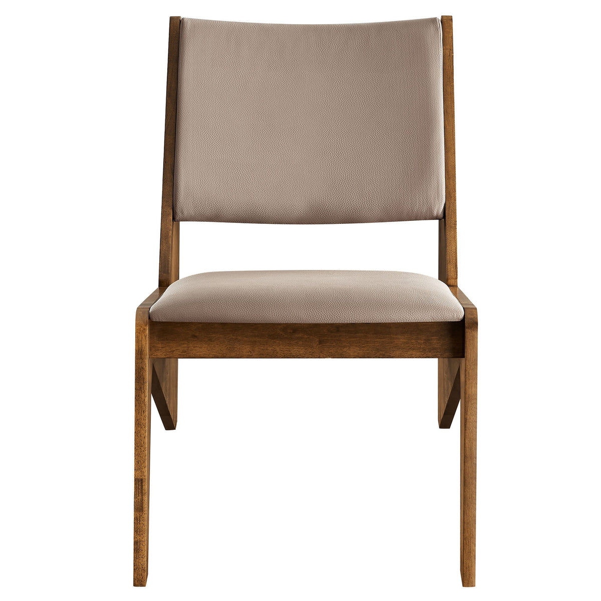 Rylina Vegan Leather Accent Chairs Set of 2