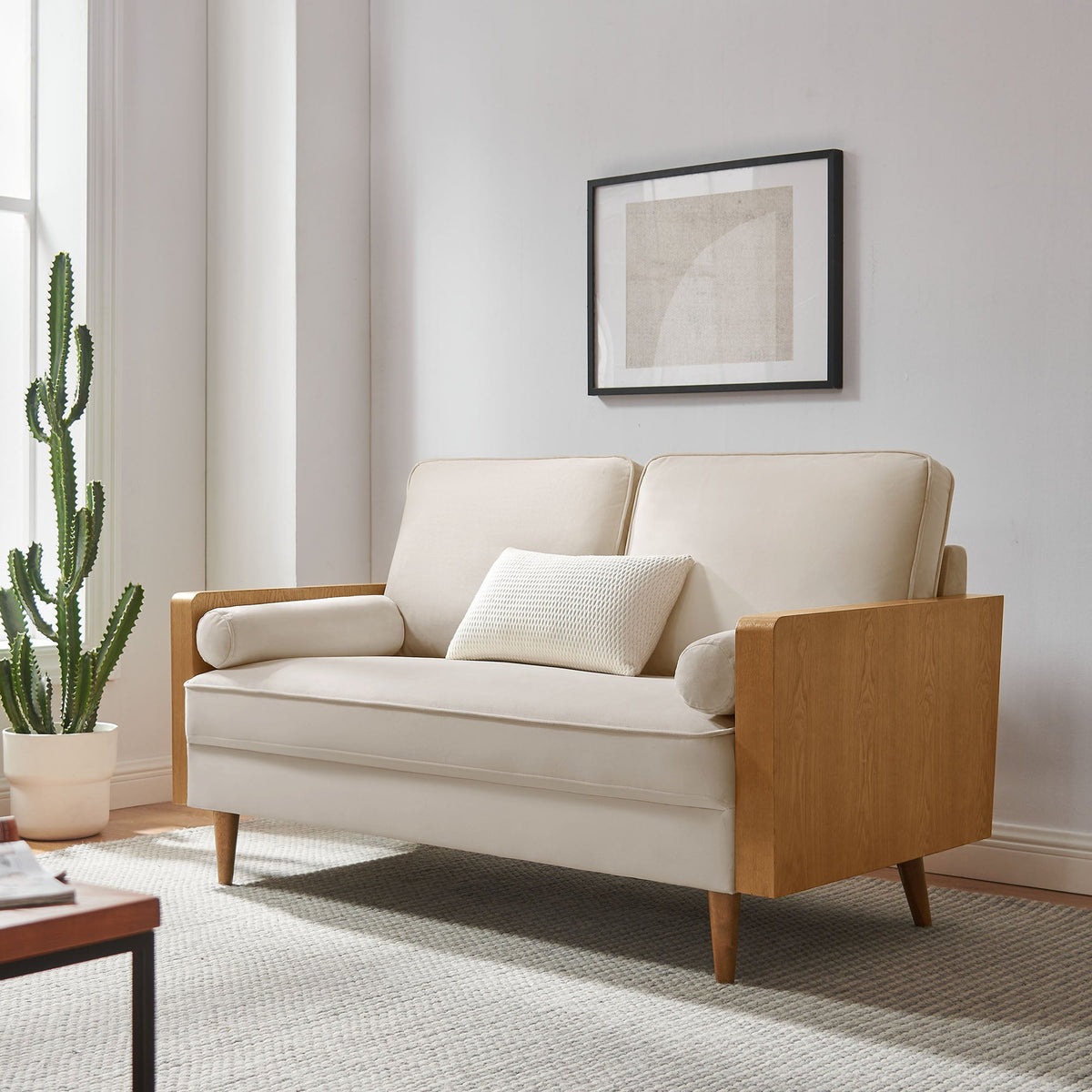 Kellan Performance Velvet Loveseat