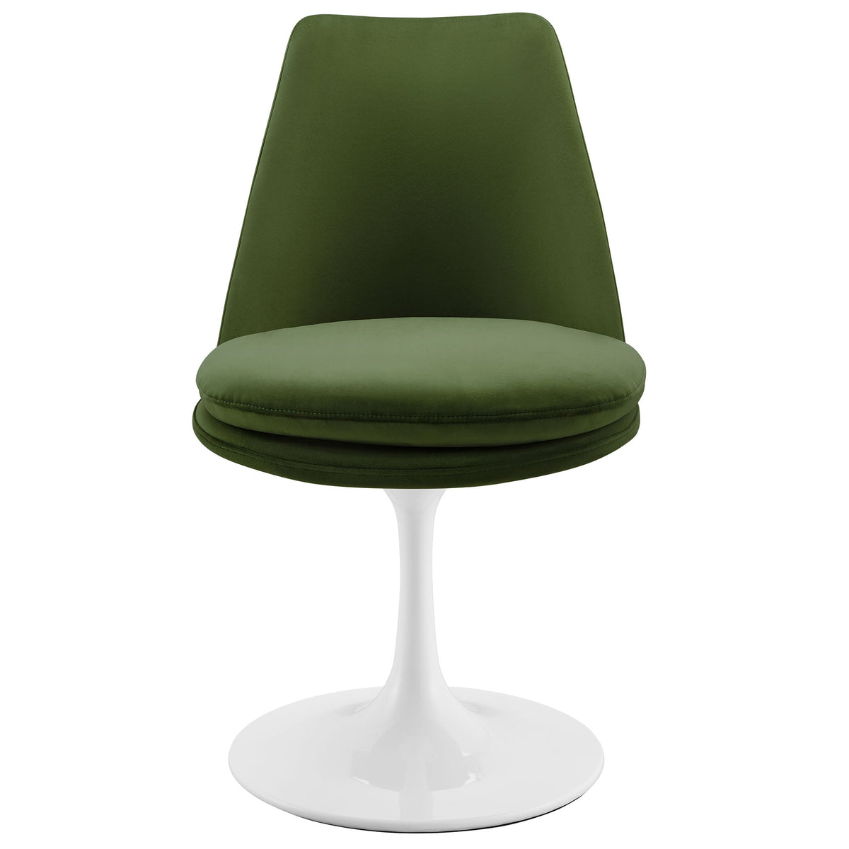 Lippa Swivel Dining Performance Velvet Side Chair