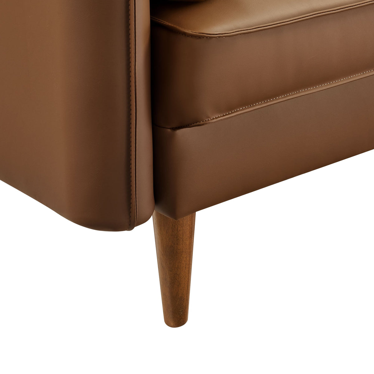 Revive Upholstered Vegan Leather Sofa - view 5