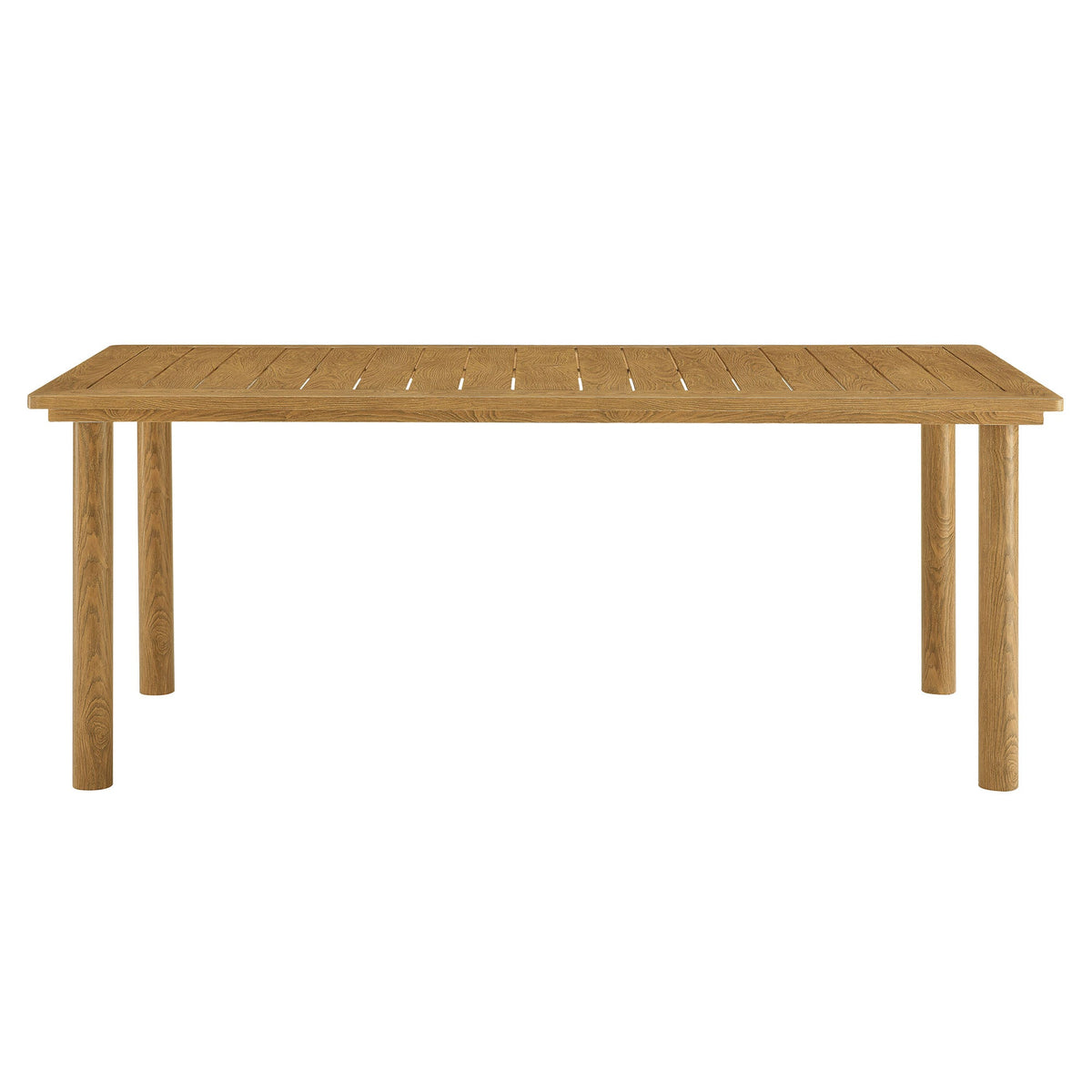 Parkland 76" Outdoor Patio Aluminum Dining Table