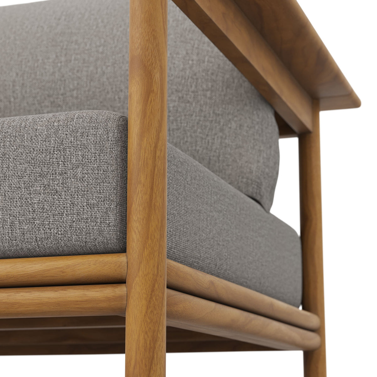 Wren Outdoor Patio Teak Wood Armchair - view 17