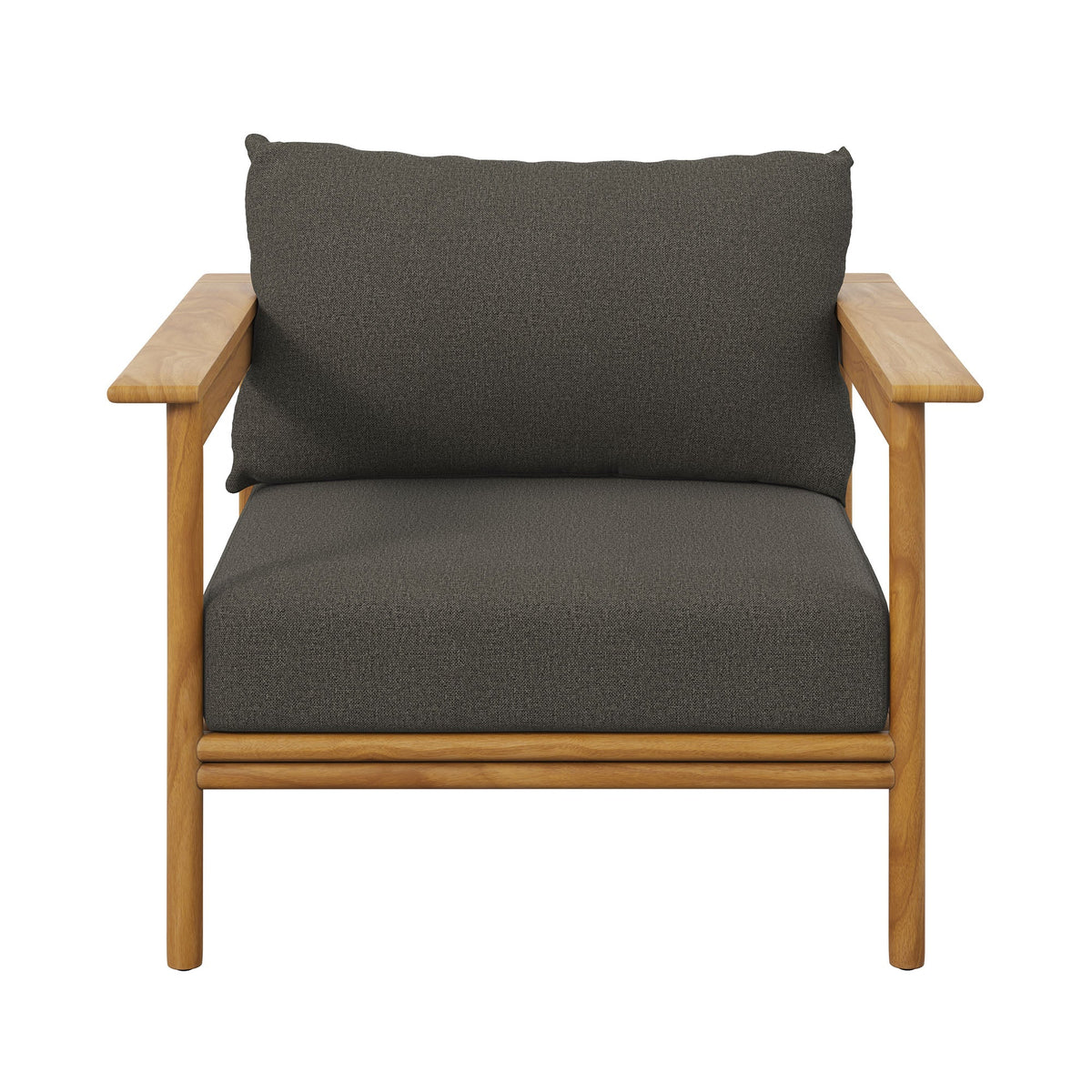 Wren Outdoor Patio Teak Wood Armchair - view 12