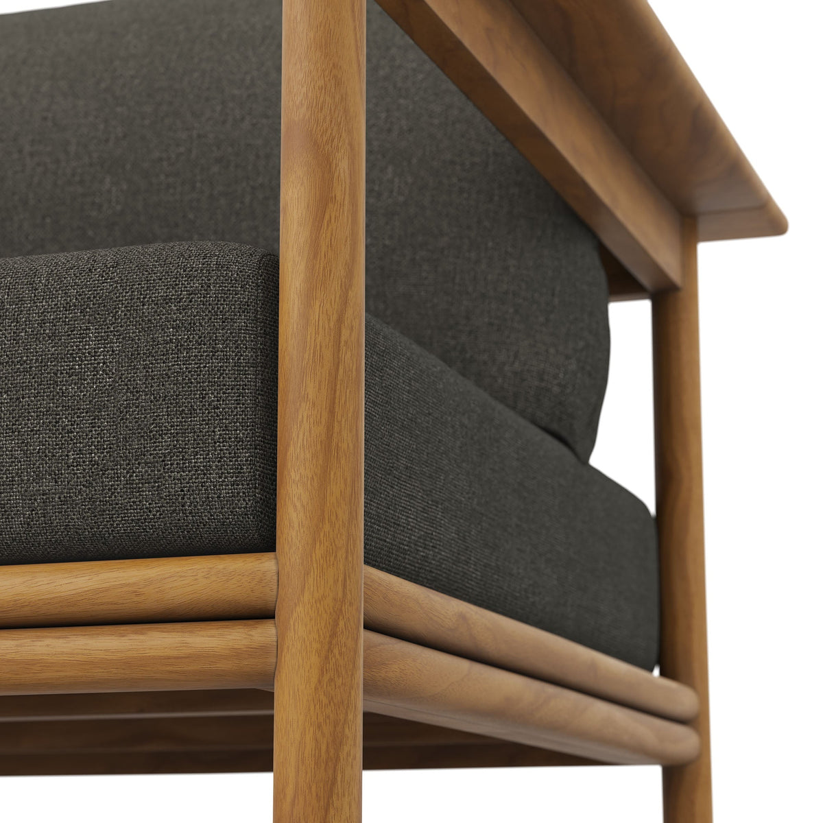 Wren Outdoor Patio Teak Wood Armchair - view 18