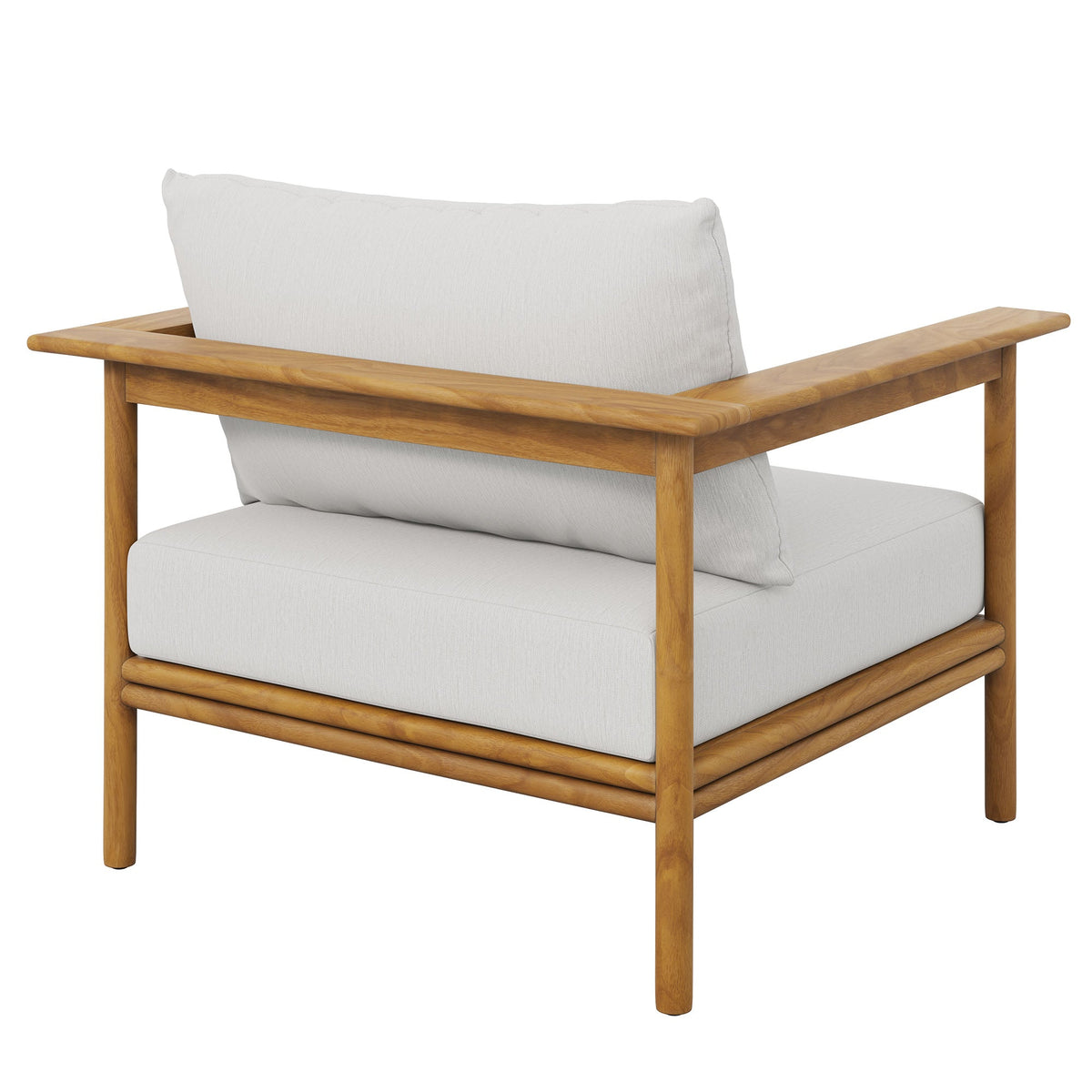 Wren Outdoor Patio Teak Wood Armchair - view 7