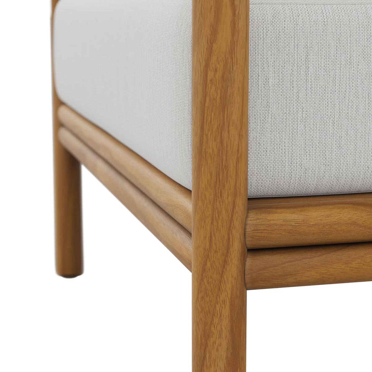 Wren Outdoor Patio Teak Wood Armchair - view 13