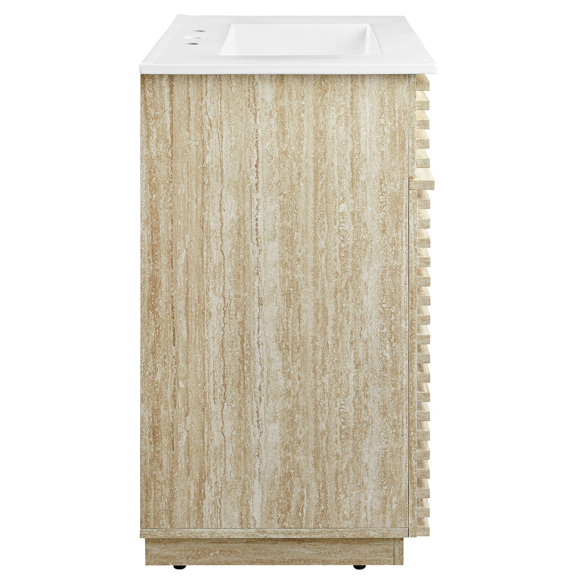 Render 30" and 36" Bathroom Vanities with White Basin Included