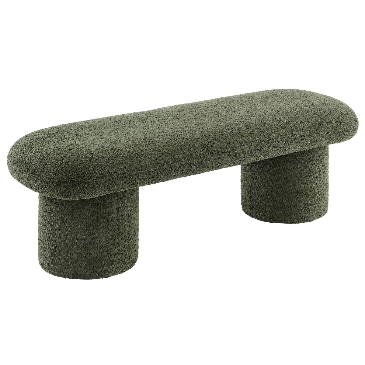 Orla Chenille Upholstered Bench - view 8