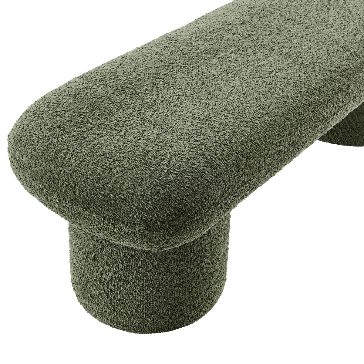 Orla Chenille Upholstered Bench - view 10