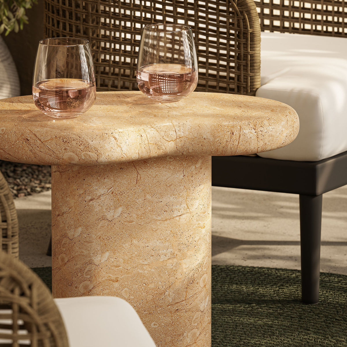 Elowen Indoor - Outdoor Side Table