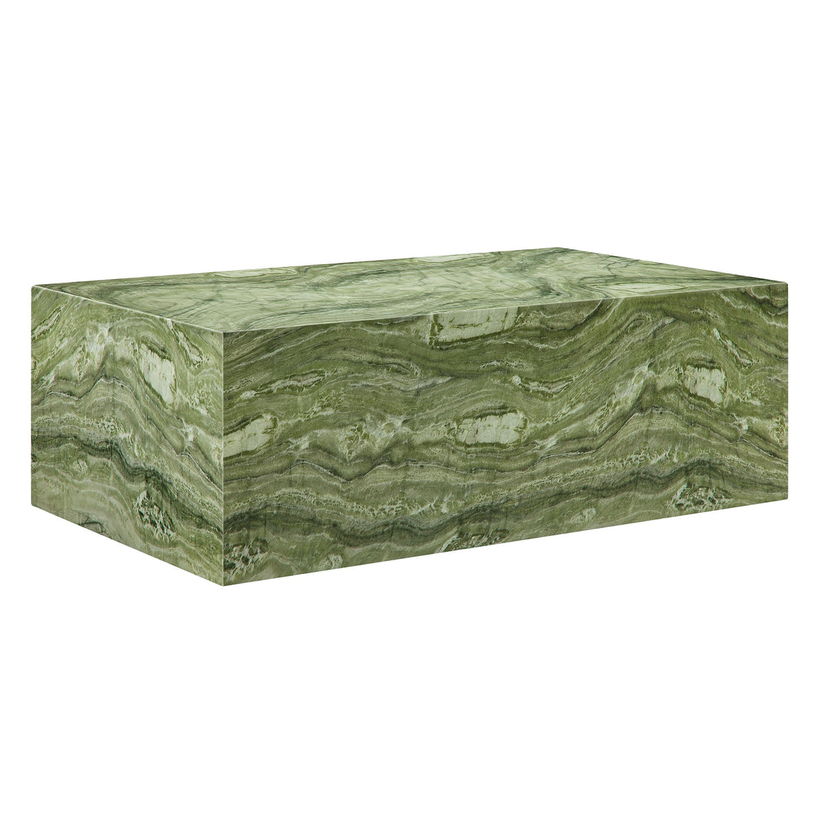 Jordana Square Plinth Indoor - Outdoor Patio Concrete Coffee Table