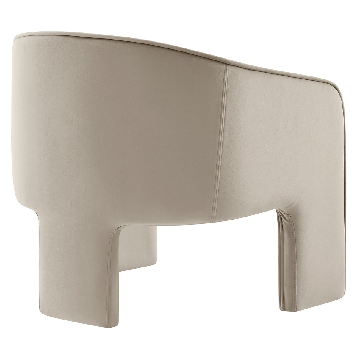 Greer Performance Velvet Upholstered Accent Armchair
