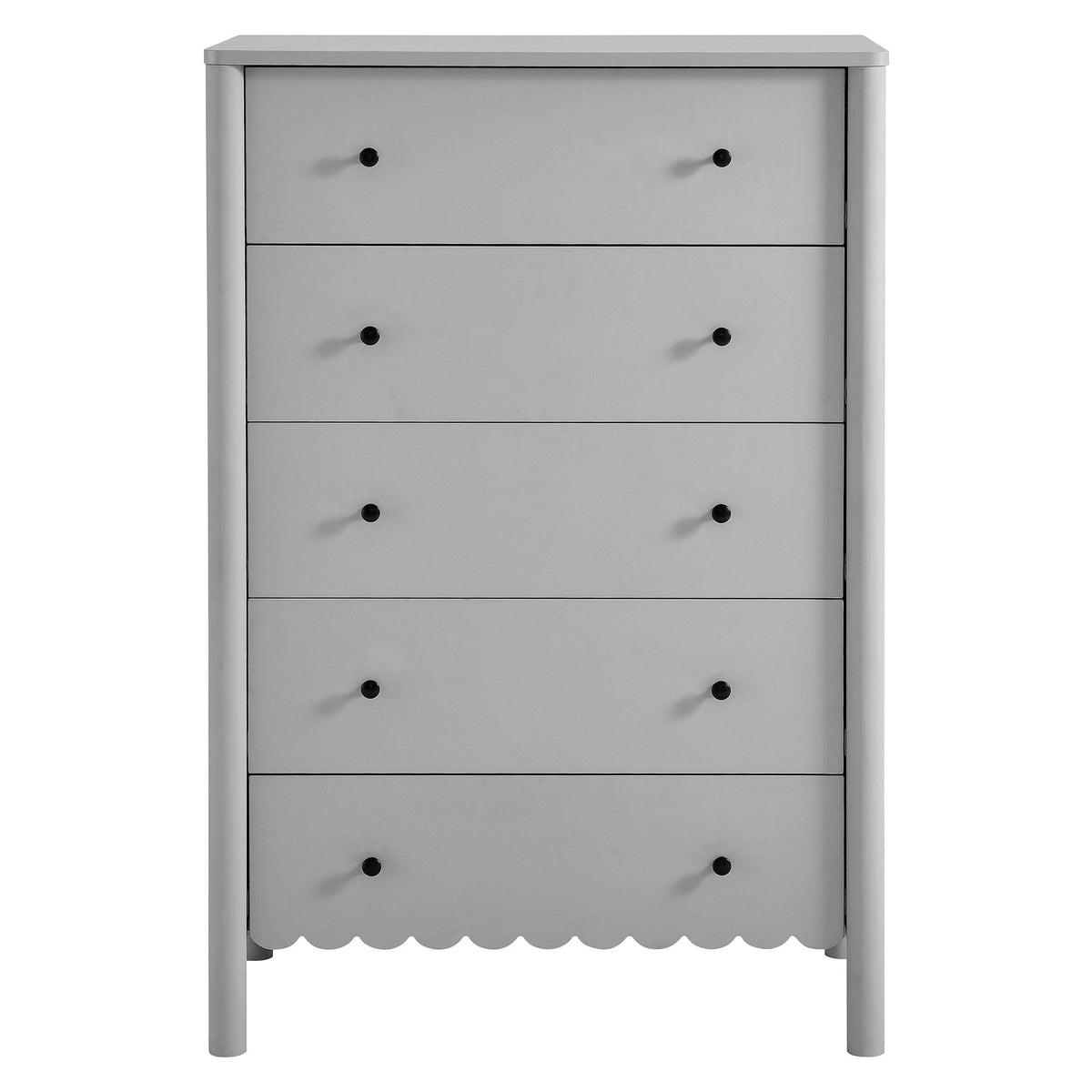 Emmeline Scalloped 5-Drawer Chest