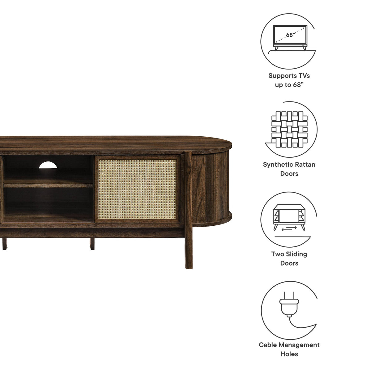 Reid 61" TV Stand - view 9