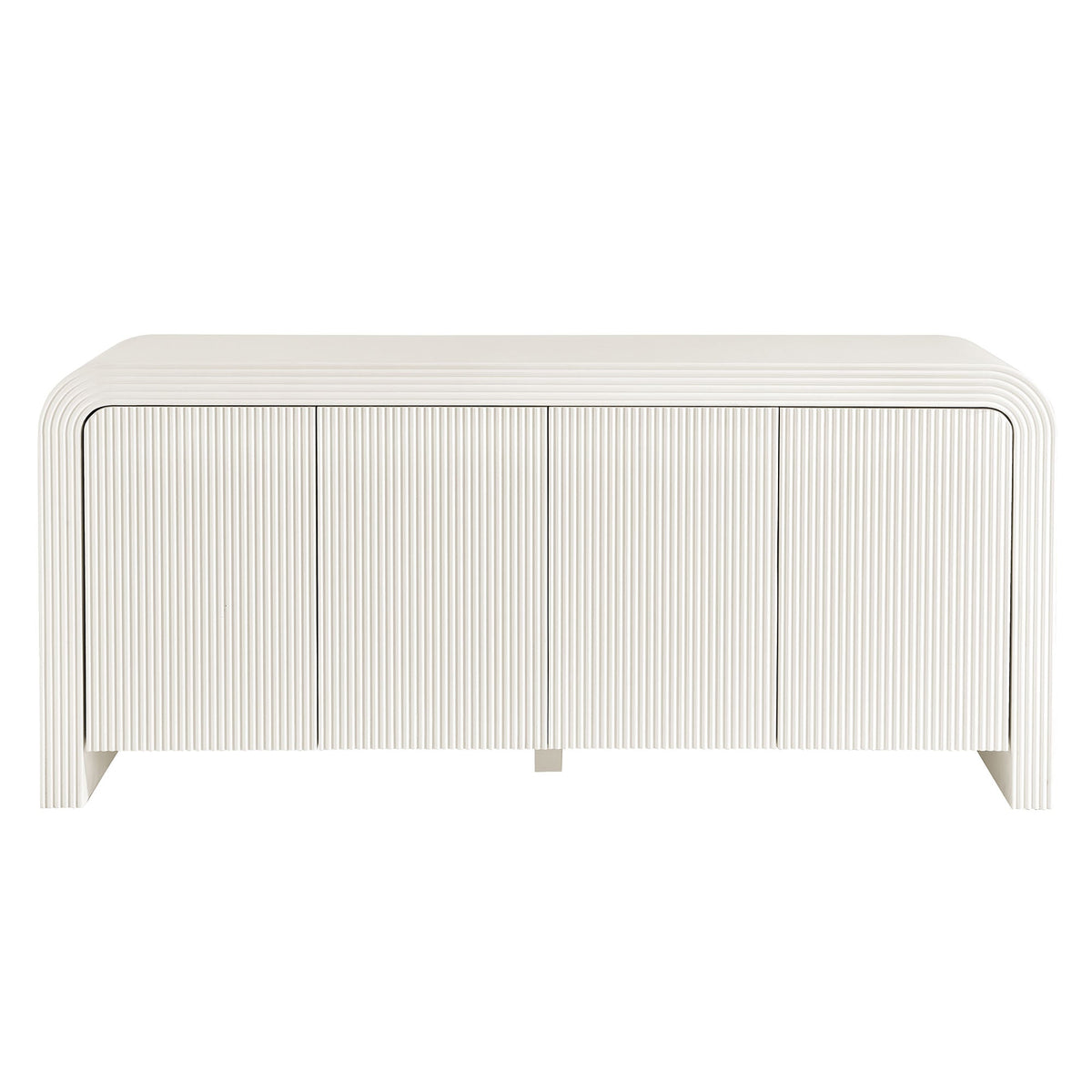 Waterflute 70" Fluted Sideboard Cabinet