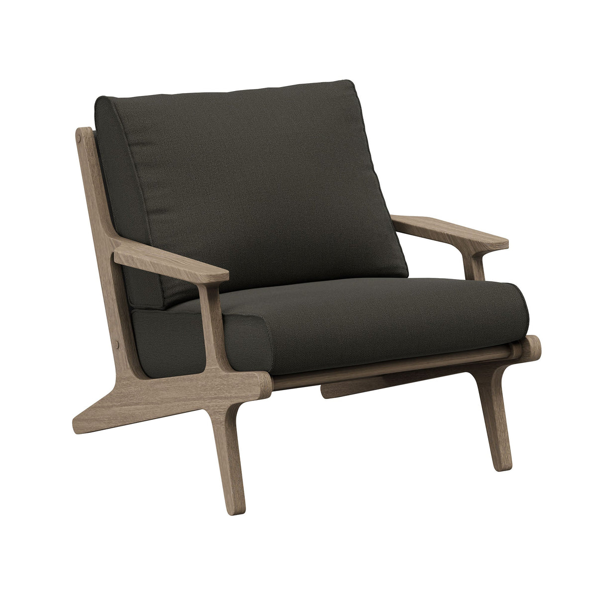Saratoga Outdoor Teak Wood Armchair