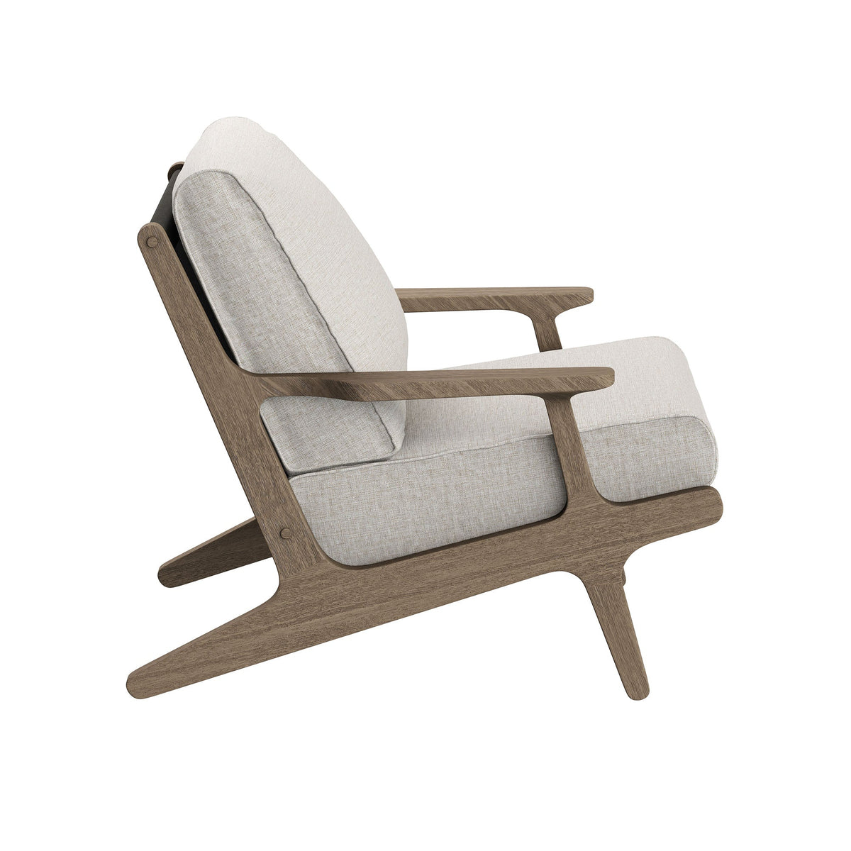 Saratoga Outdoor Teak Wood Armchair