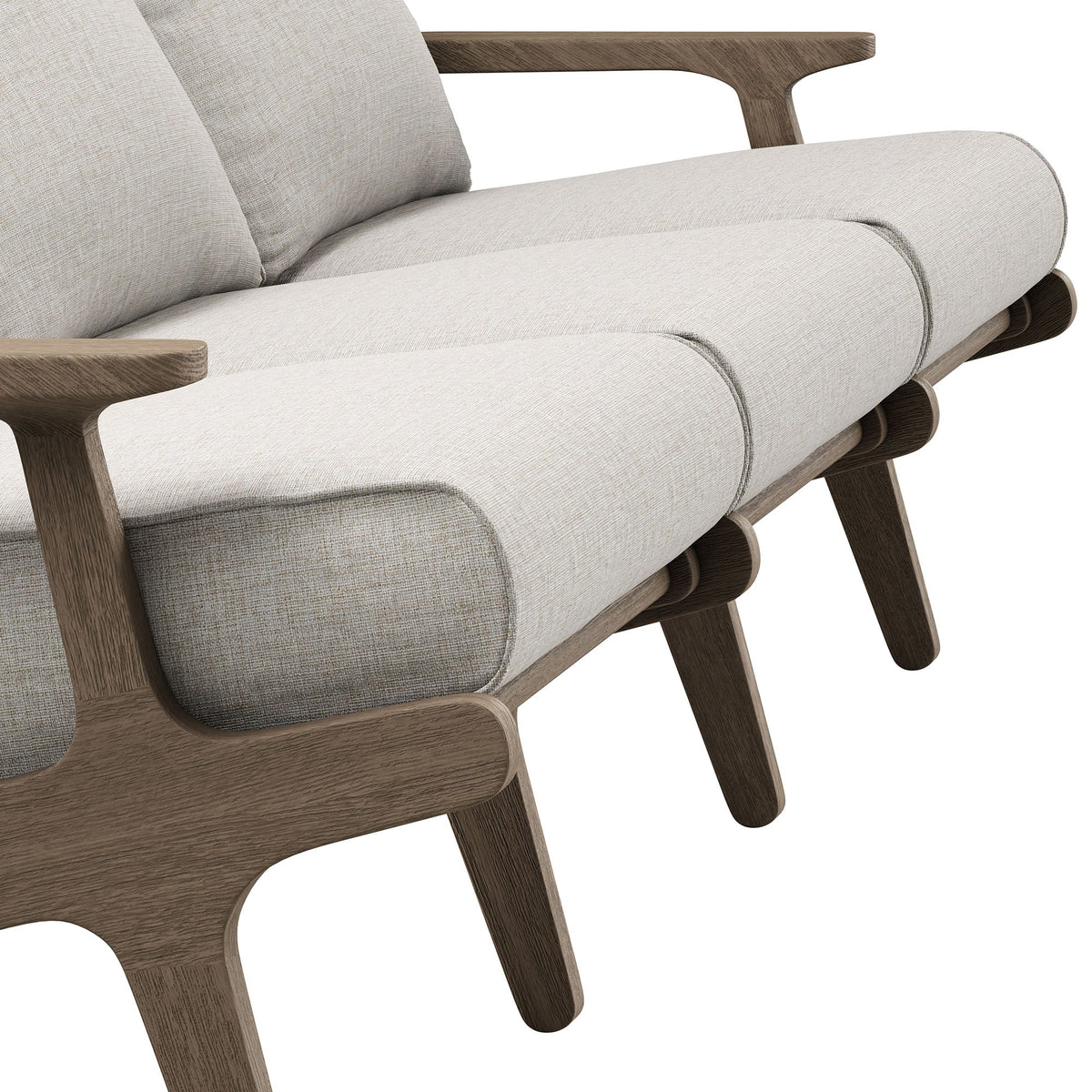 Saratoga Outdoor Teak Sofa