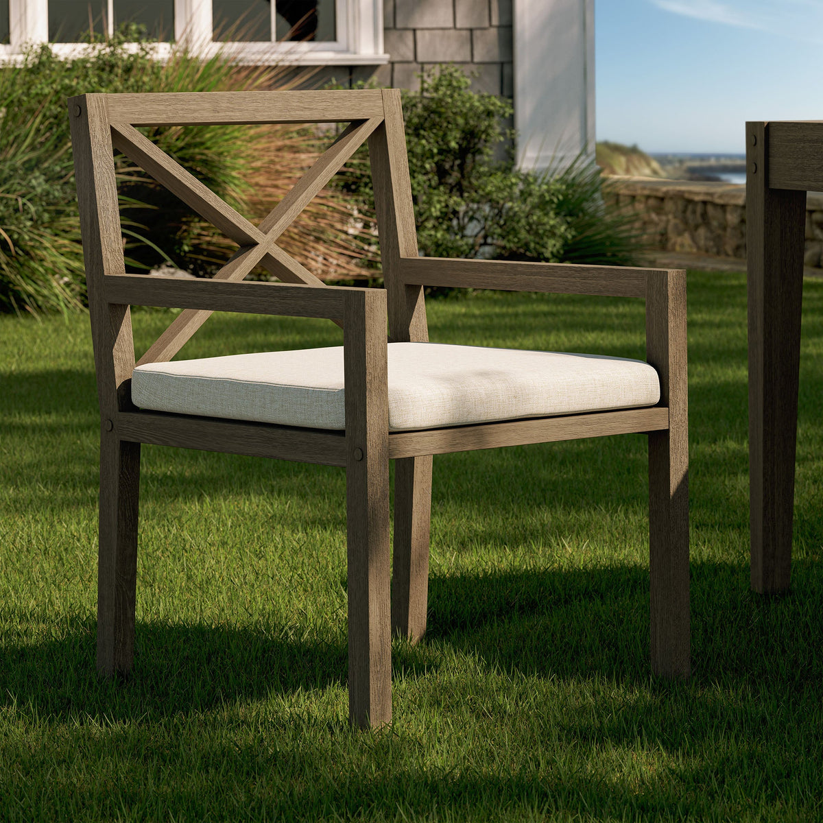 Northlake Outdoor Teak Dining Armchair