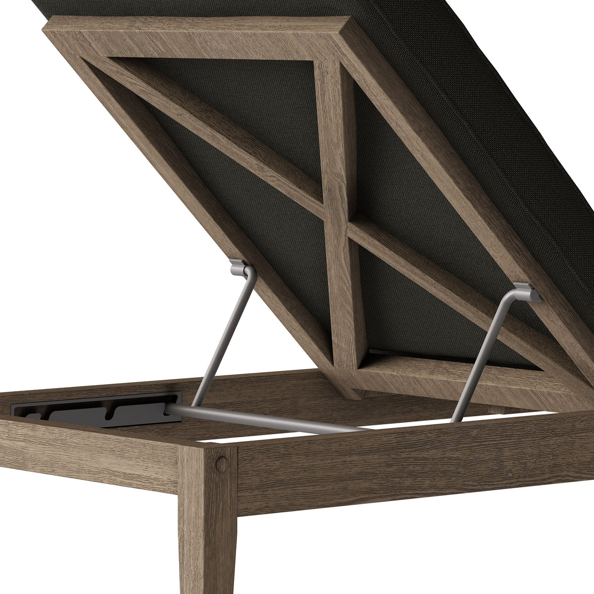 Northlake Outdoor Teak Chaise Lounge - view 15