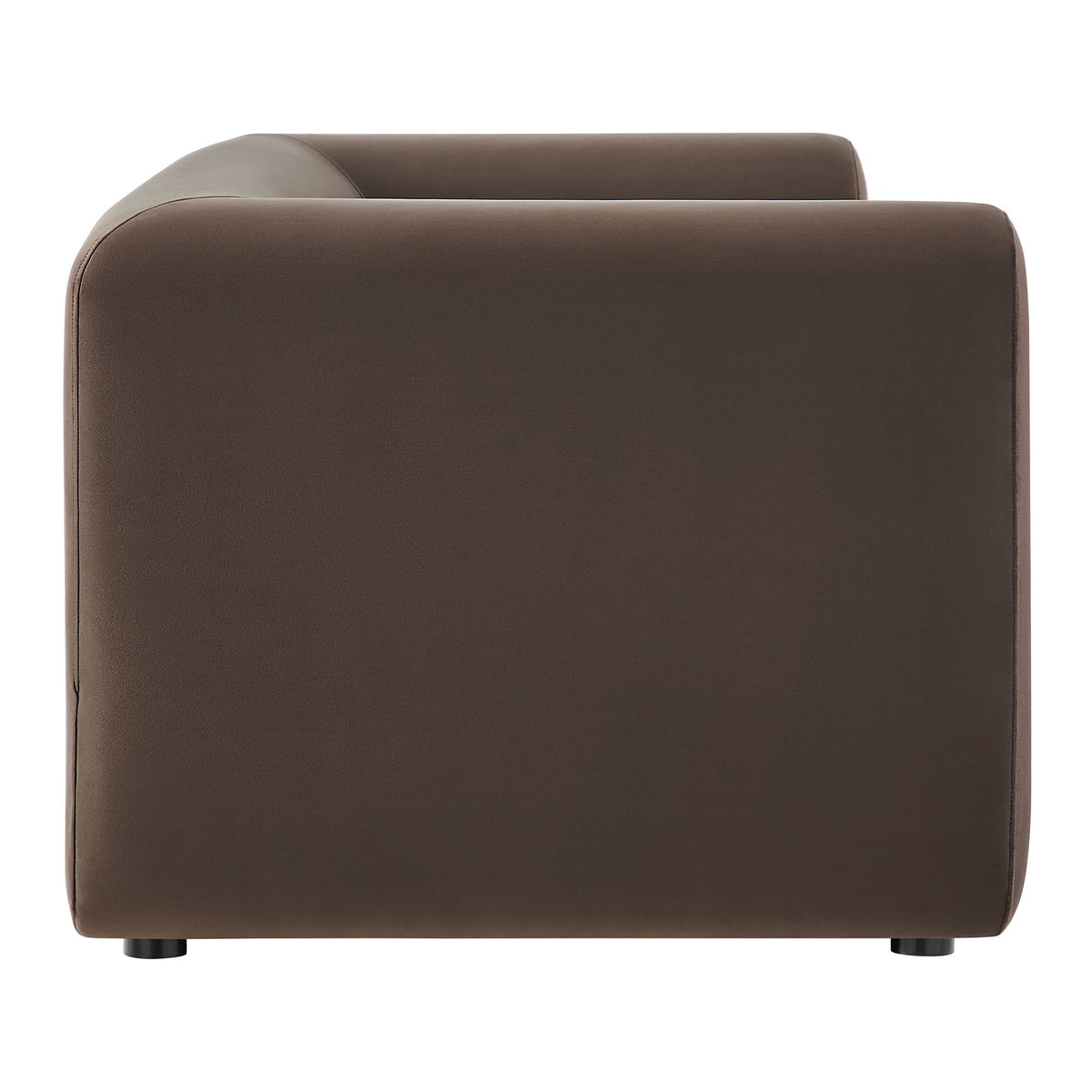 Leif 89" Performance Velvet Upholstered Sofa