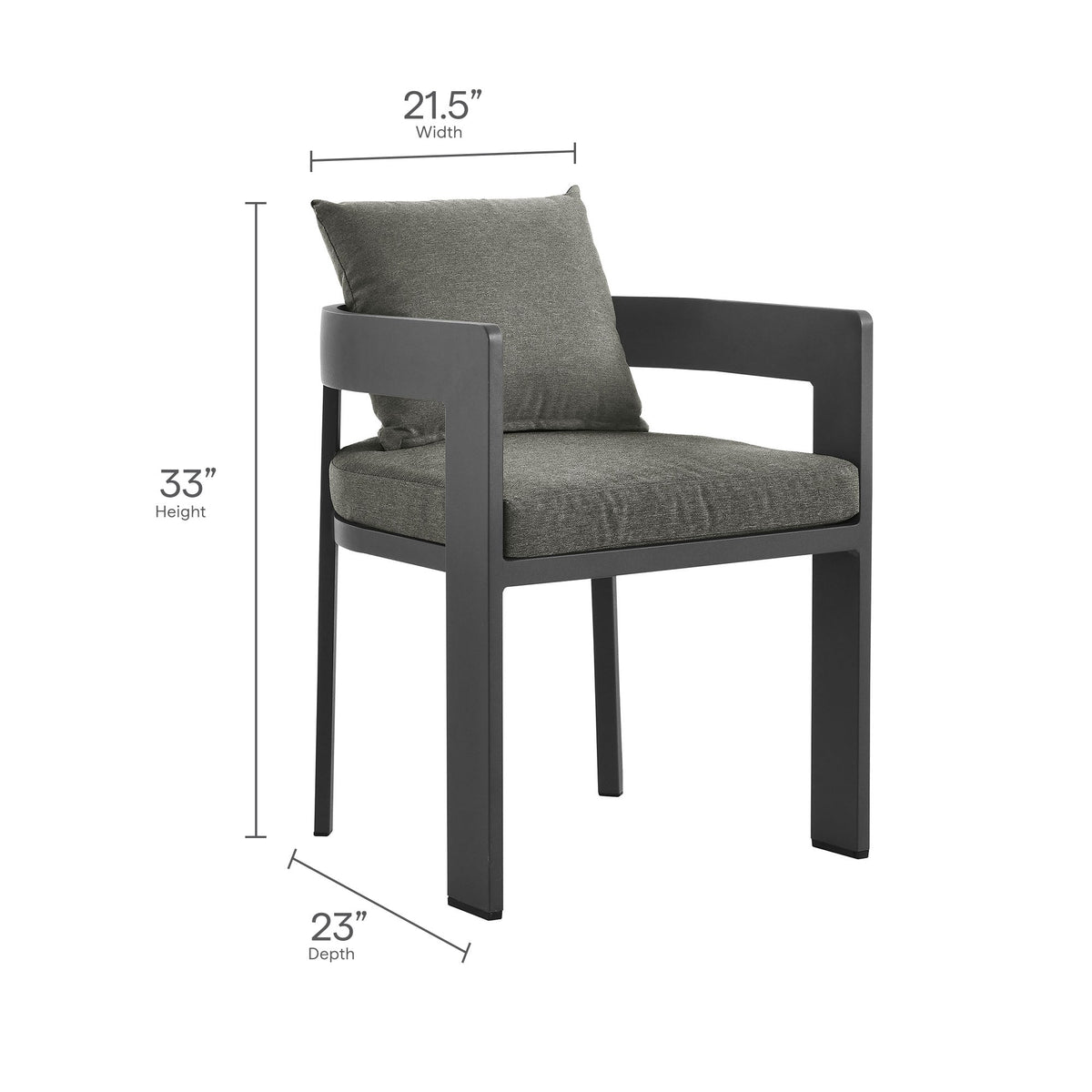 Tahoe 9-Piece Outdoor Patio Aluminum Dining Set With Extendable Table