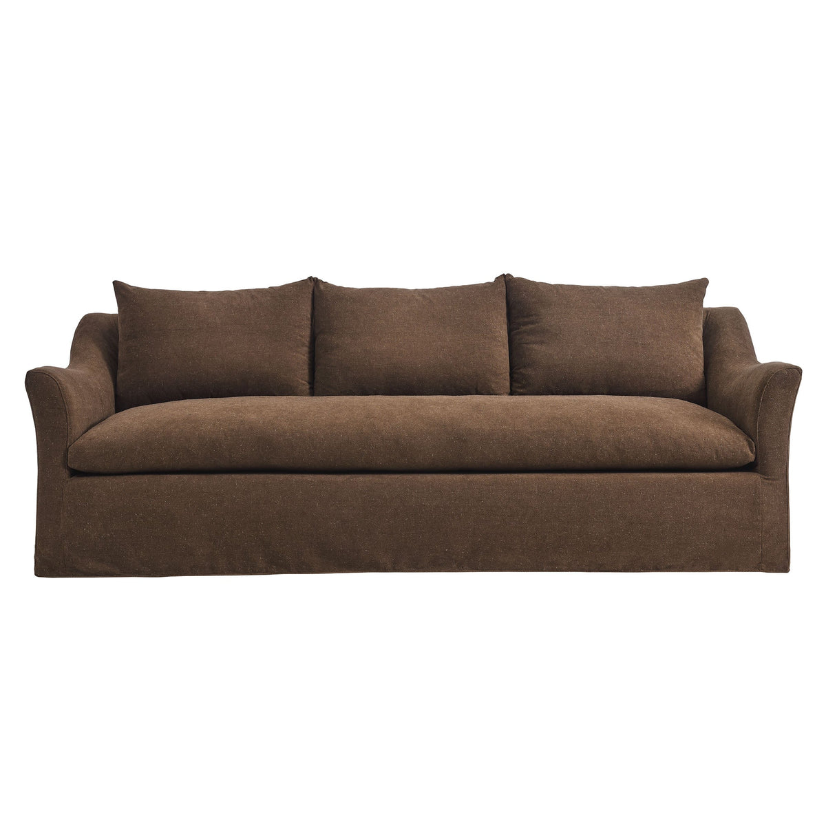 Somerset 92" Slipcovered Linen Blend Sofa - view 10