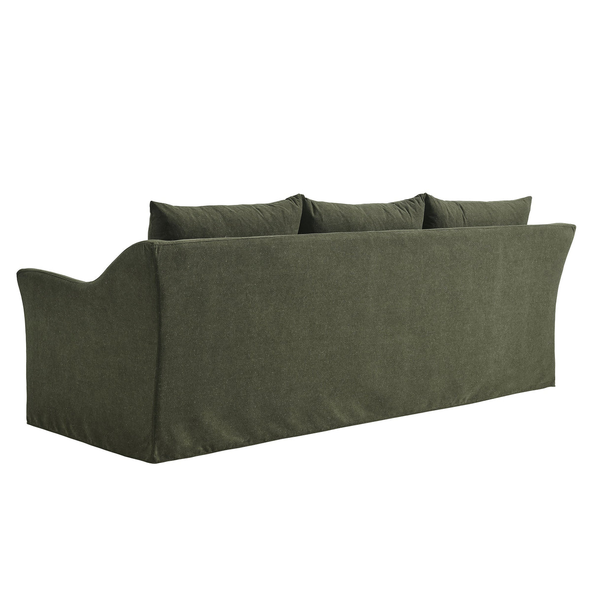 Somerset 92" Slipcovered Linen Blend Sofa - view 9