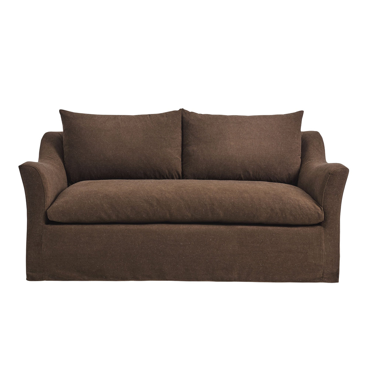 Somerset 70" Slipcovered Linen Blend Loveseat