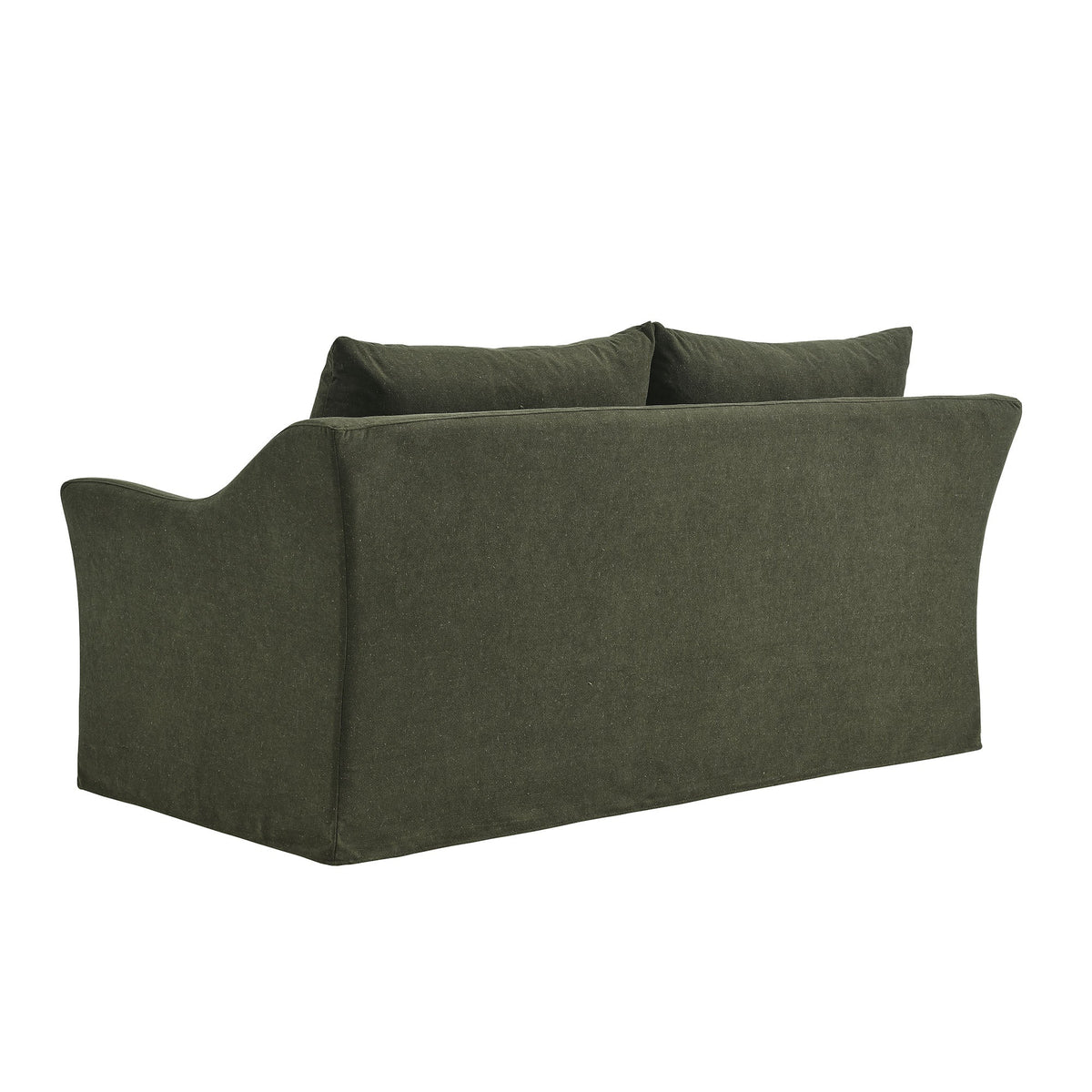 Somerset 70" Slipcovered Linen Blend Loveseat