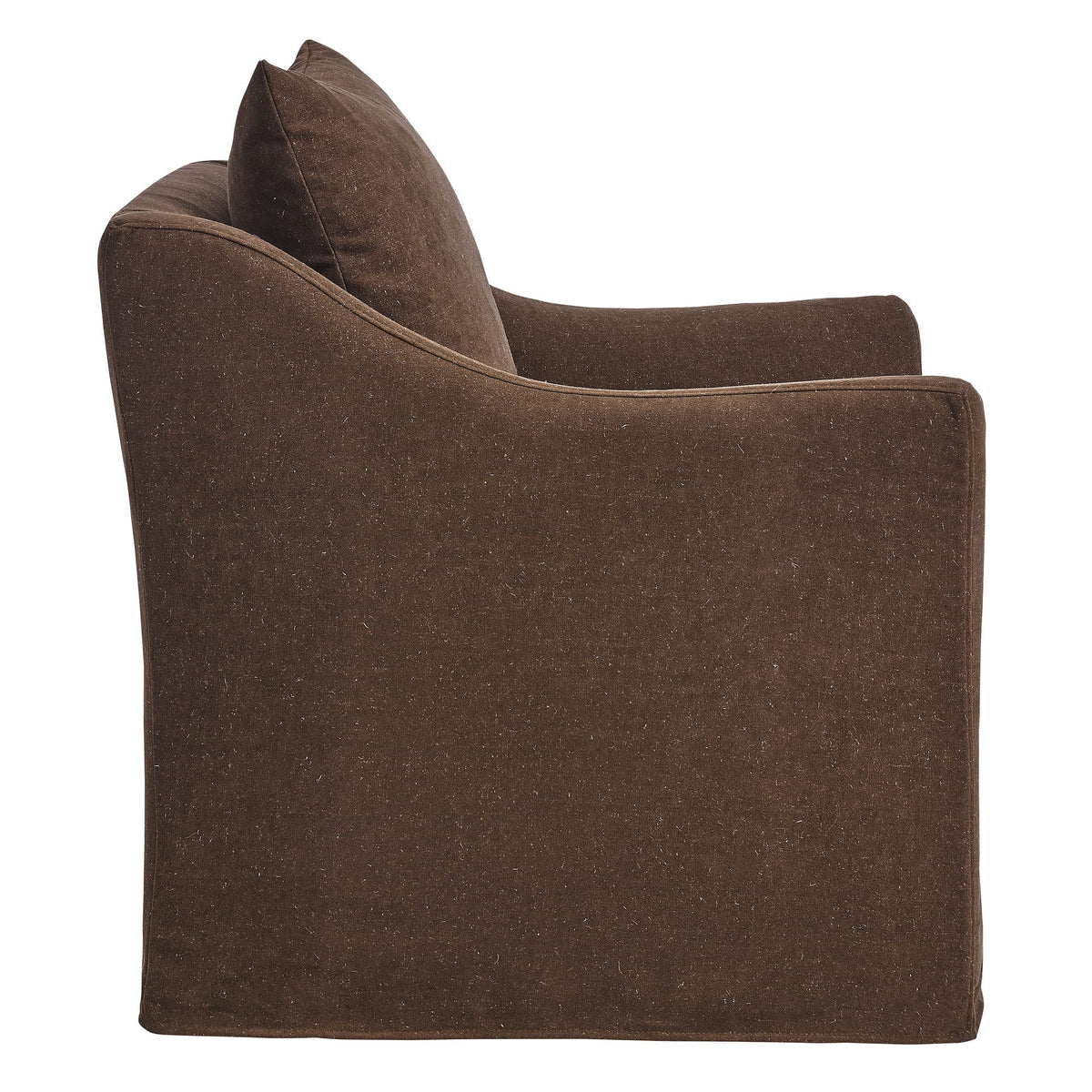 Somerset Slipcovered Linen Blend Armchair