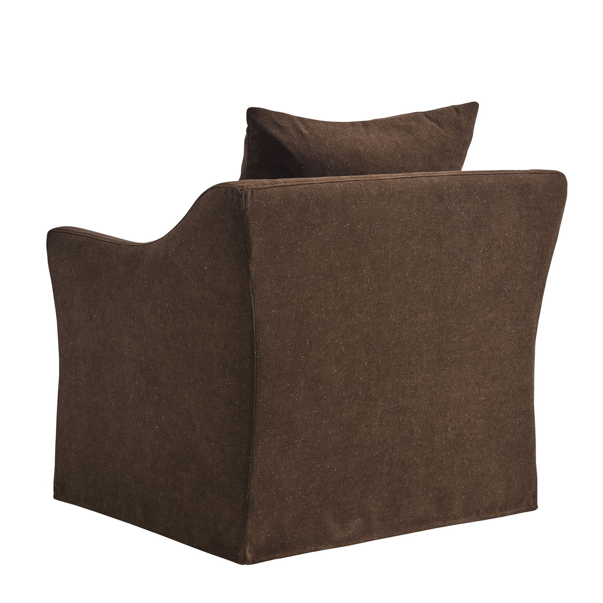 Somerset Slipcovered Linen Blend Armchair