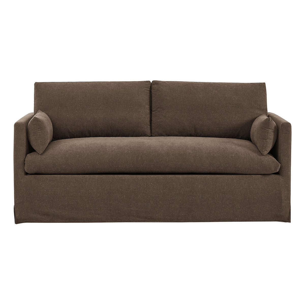 Wellfleet Slipcovered Linen-Blend Loveseat