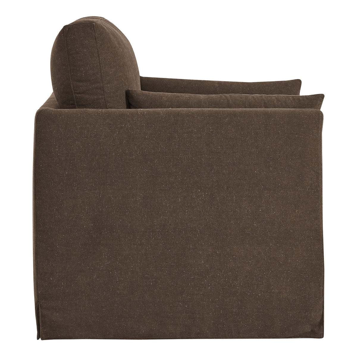 Wellfleet Slipcovered Linen-Blend Armchair