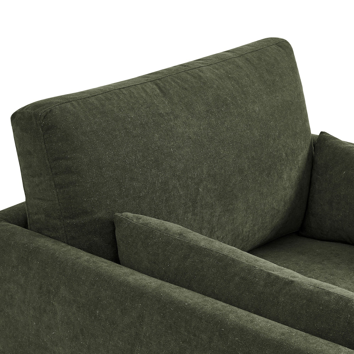 Wellfleet Slipcovered Linen-Blend Armchair