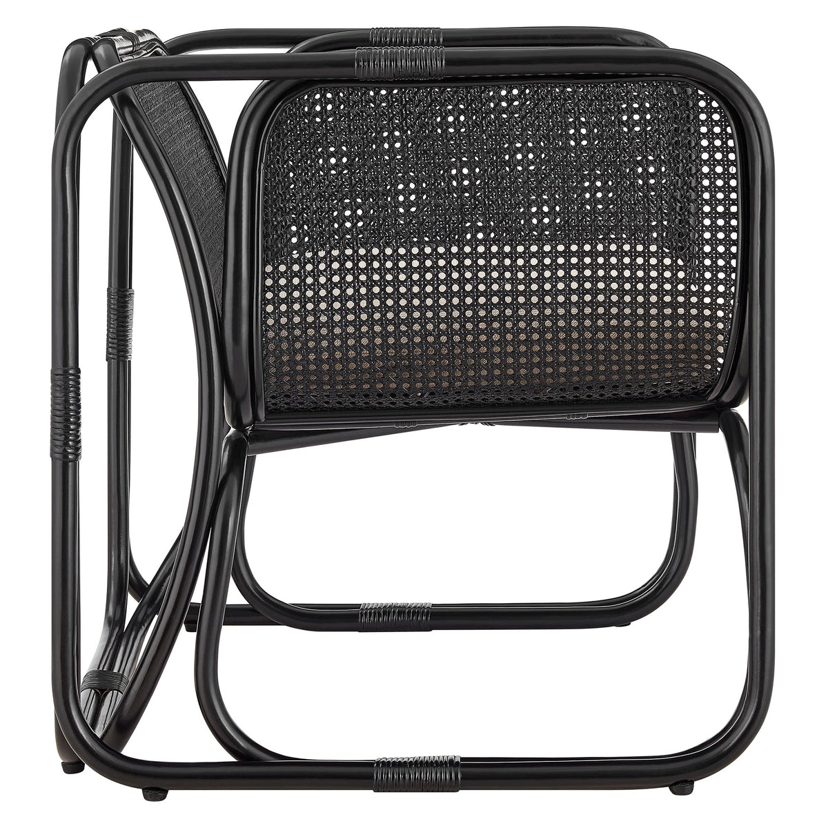 Ellis Natural Rattan Accent Armchair