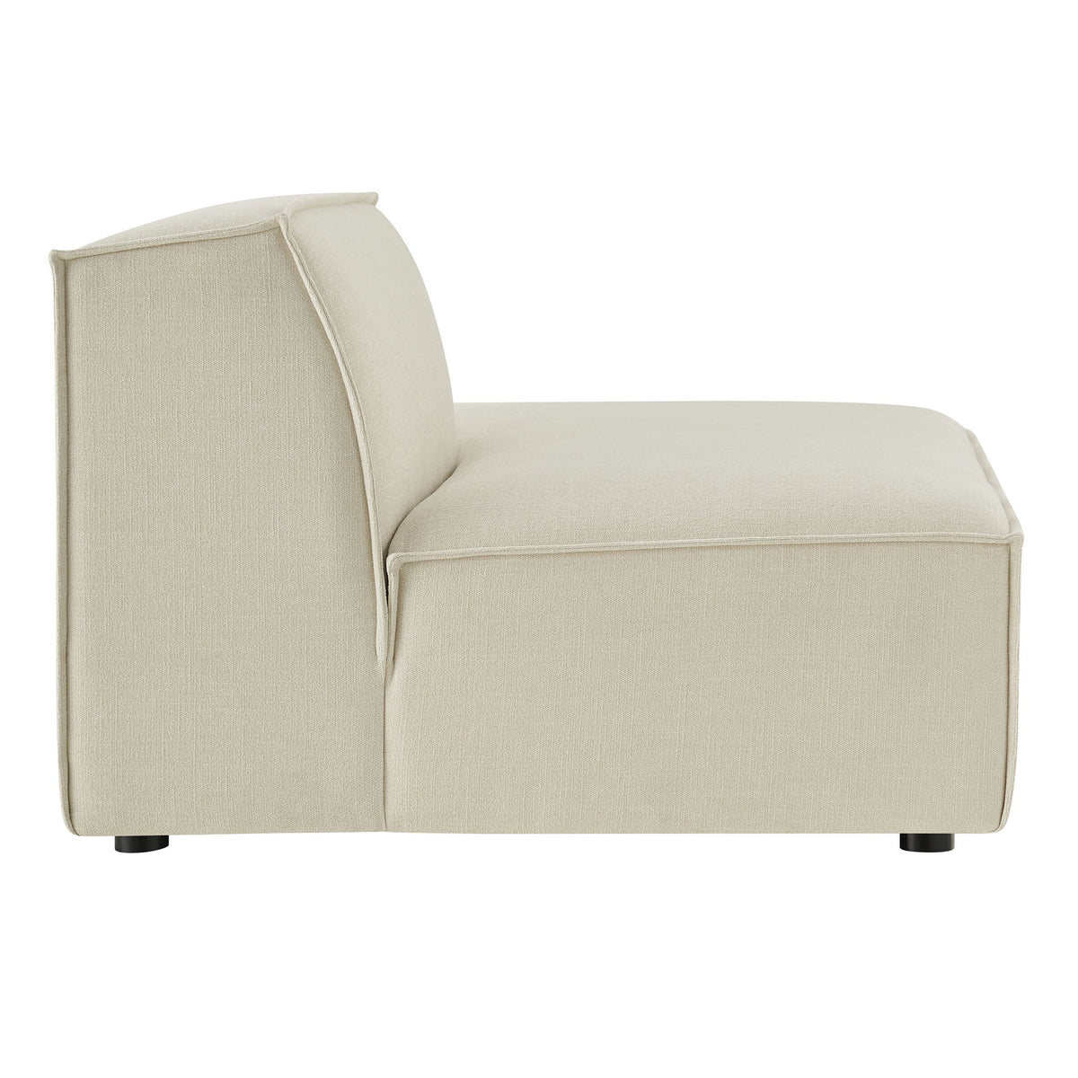 Restore Performance Fabric Upholstered Right-Facing Armless Modular Chaise - view 6
