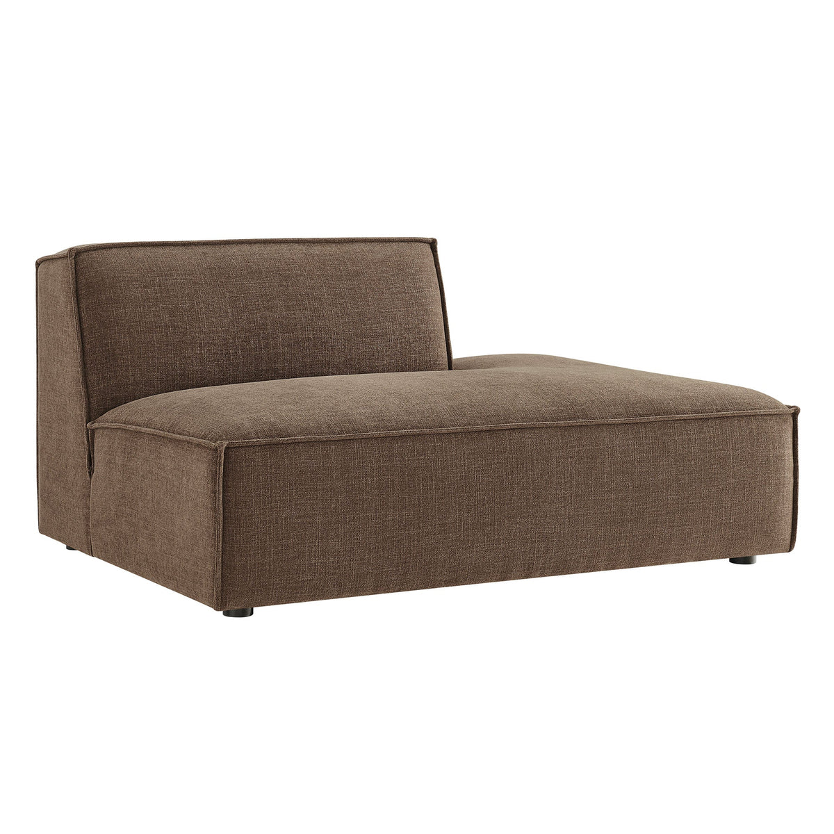 Restore Performance Fabric Upholstered Right-Facing Armless Modular Chaise - view 4