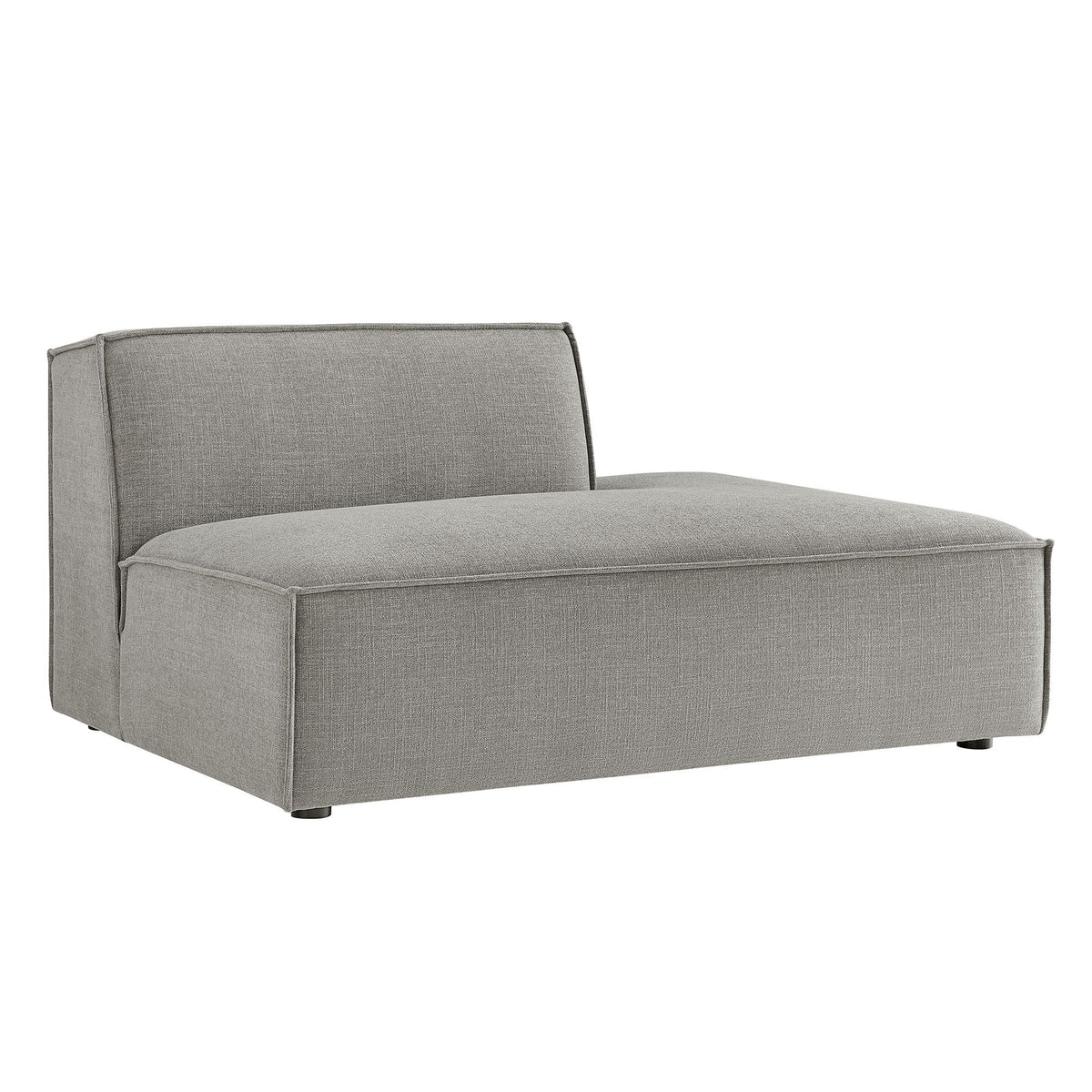 Restore Performance Fabric Upholstered Right-Facing Armless Modular Chaise - view 3