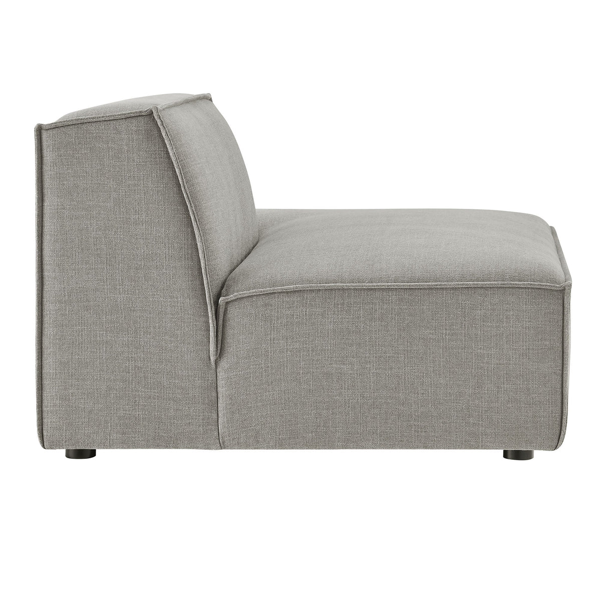 Restore Performance Fabric Upholstered Right-Facing Armless Modular Chaise - view 8