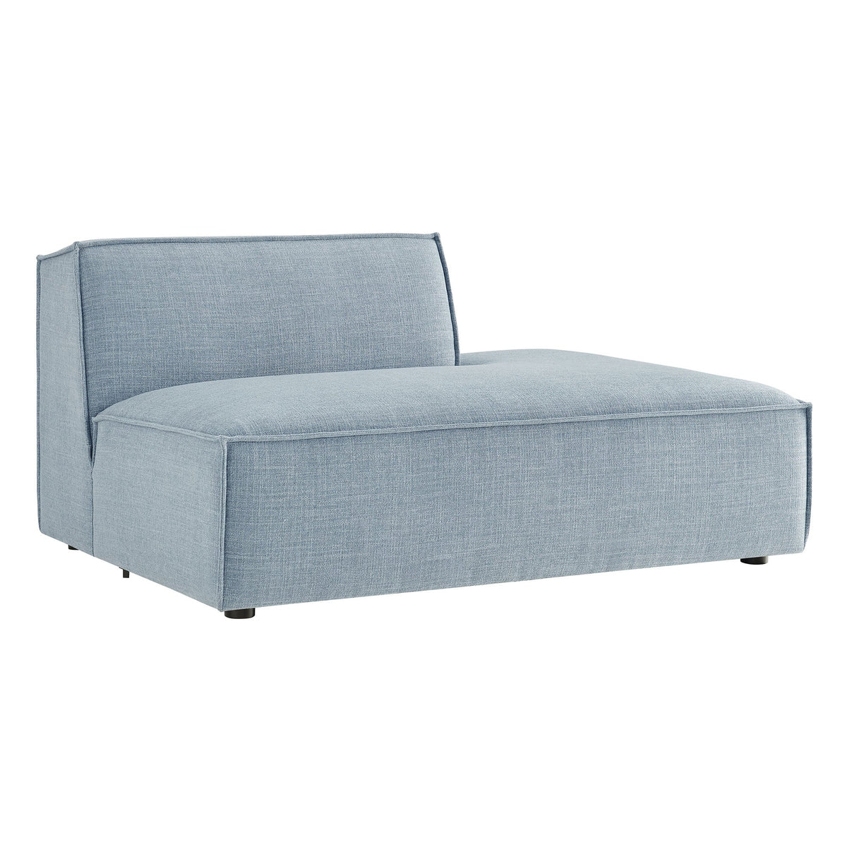 Restore Performance Fabric Upholstered Right-Facing Armless Modular Chaise - view 2