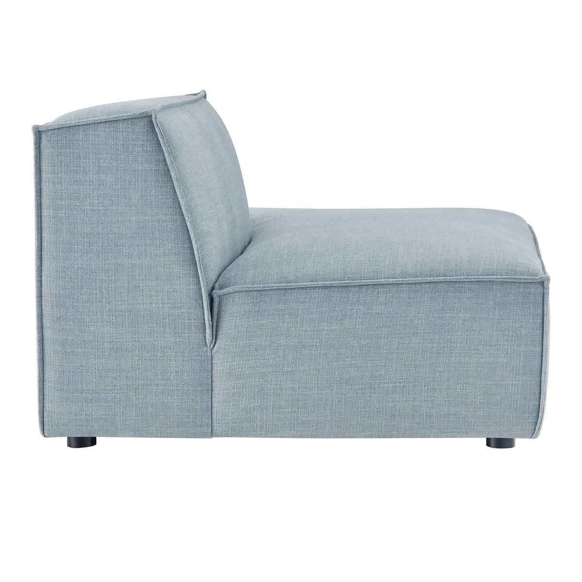 Restore Performance Fabric Upholstered Right-Facing Armless Modular Chaise - view 7