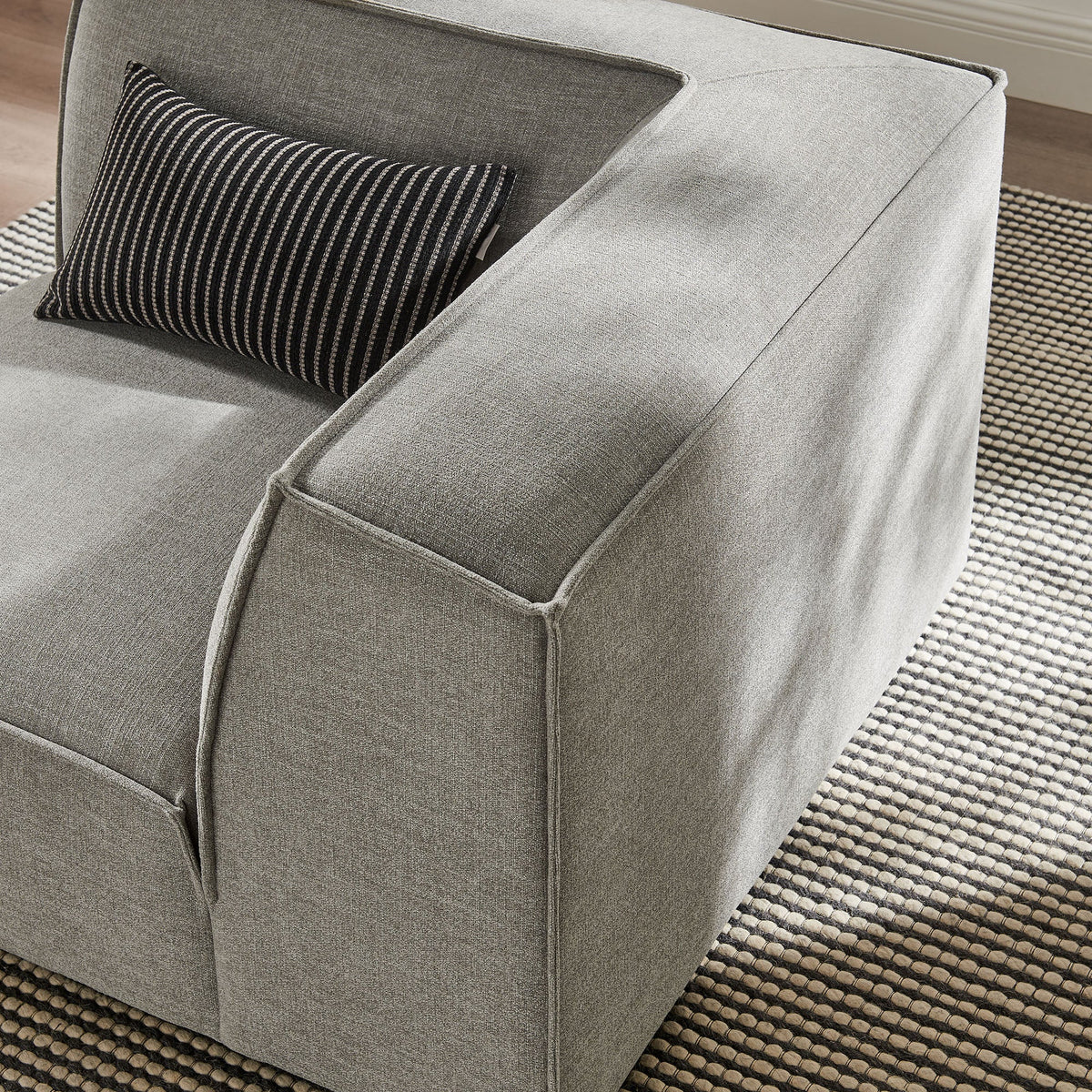 Restore Performance Fabric Upholstered Modular Corner Chair