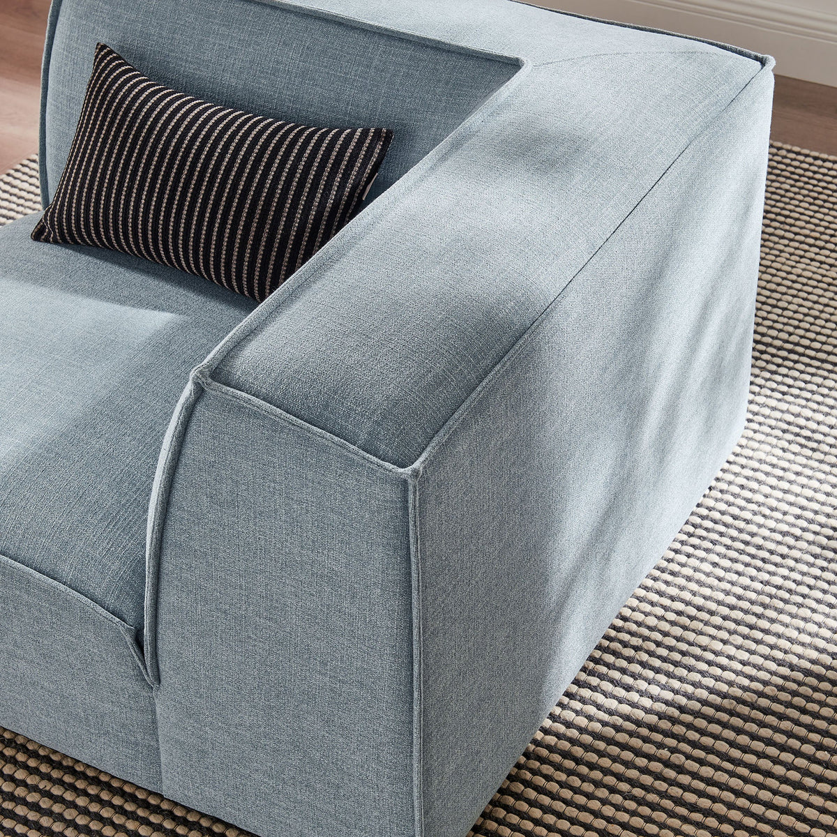 Restore Performance Fabric Upholstered Modular Corner Chair