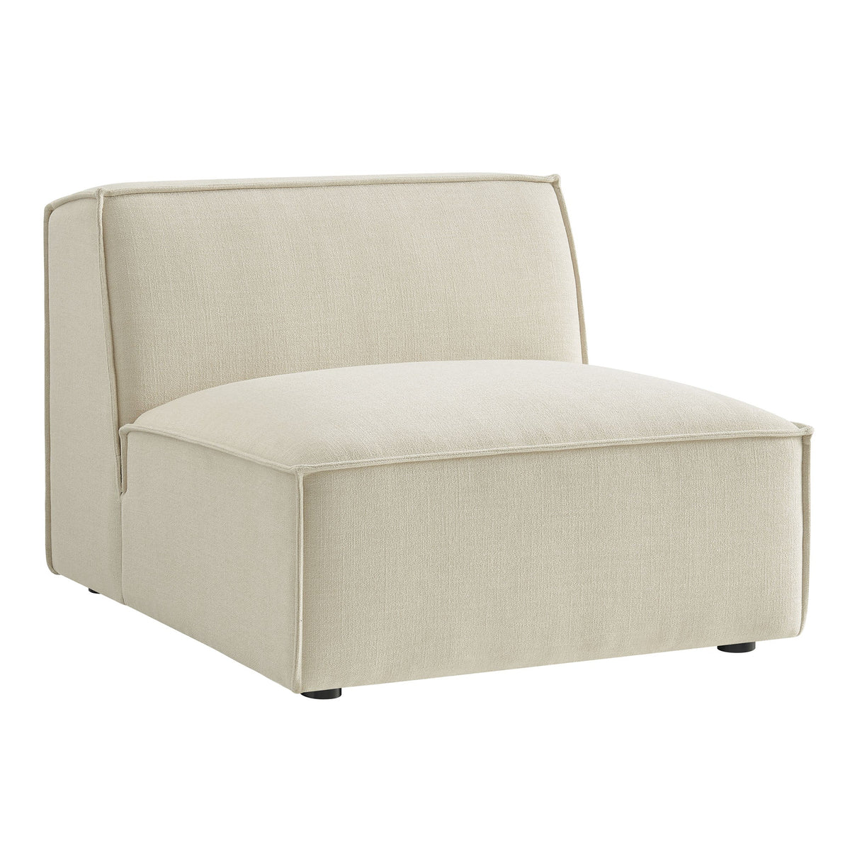Restore Performance Fabric Upholstered Armless Modular Chair