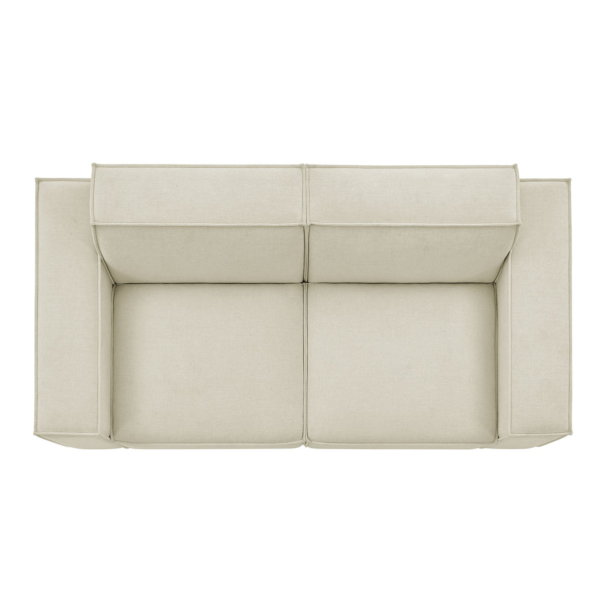 Restore 2-Piece Performance Fabric Upholstered Modular Loveseat